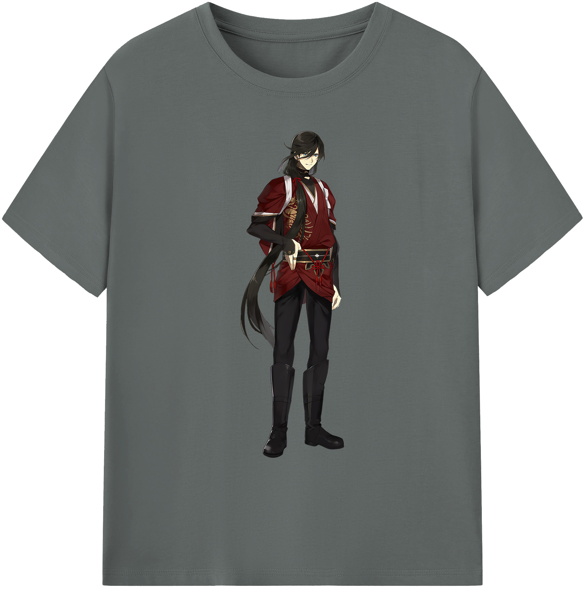 （画像用） 刀剣乱舞 Touken Ranbu 綿100％ メンズ半袖Tシャツ｜肌触りやわらか＆通気性